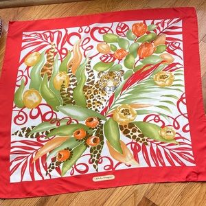 Salvatore Ferragamo silk scarf